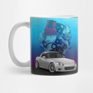 s2000 / s2k with F20c backdrop Mug